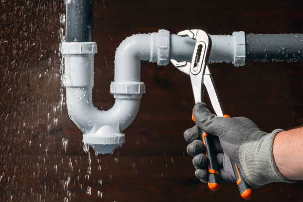 Professional Drain Cleaning technician working in Olmito, TX